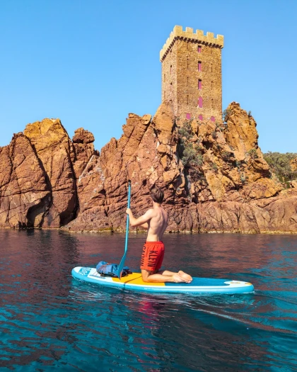Location Paddle - En face de l'Ile d'or - Expérience Côte d'Azur