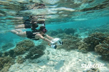 Location scooter sous marin (scoot des mer) Agay - Expérience Côte d'Azur