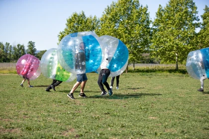 Multi-activités EVG/JF : bubble foot, archery bump, laser game, sumo, escape game apero - Expérience Côte d'Azur