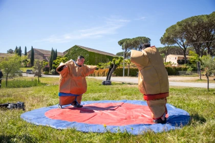 Multi-activités EVG/JF : bubble foot, archery bump, laser game, sumo, escape game apero - Expérience Côte d'Azur