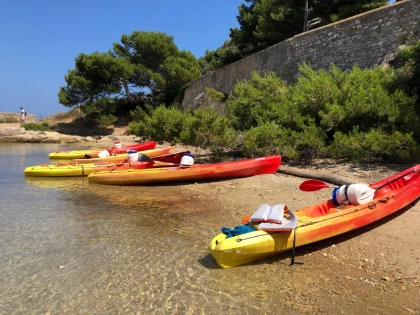 Multi-activités kayak sur l’île Sainte-Marguerite - Spécial Groupes - Expérience Côte d'Azur