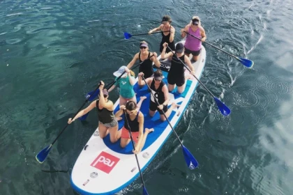 PROMO - Offre GROUPES - Apéro en paddle géant : midi ou sunset - Expérience Côte d'Azur