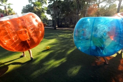 Pack Fun à Puget-sur-Argens : activité groupe Paintball, Bubble Foot et Archery Game - Expérience Côte d'Azur