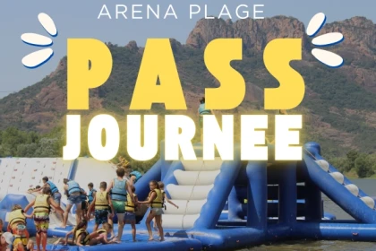 Parc gonflable aquatique et multi-activités journée - Lac Arena - PROMO - Expérience Côte d'Azur