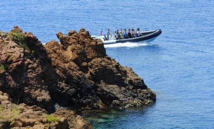 Privatisation semi-rigide : exploration des criques secrètes de la Côte d’Azur - Expérience Côte d'Azur