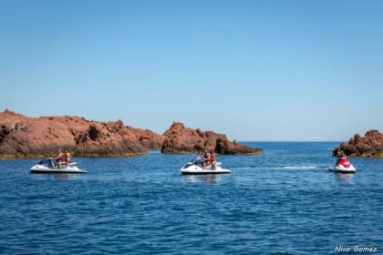 Randonnée encadrée en Jet Ski - Port de la Figuerette - Expérience Côte d'Azur