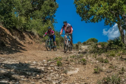 Randonnée guidée en VTT électrique - "EBIKE & WINE" presqu'ile de Saint-Tropez - Expérience Côte d'Azur