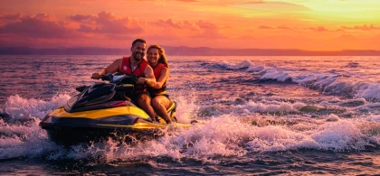 Randonnée JET-SKI 1H30 Evasion du soir - Expérience Côte d'Azur