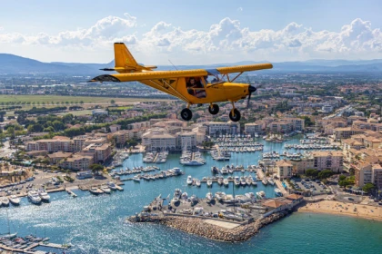 Vol en ULM les Avions jaunes Fréjus - Baptême de l'air 15 ou 20 mn - Expérience Côte d'Azur