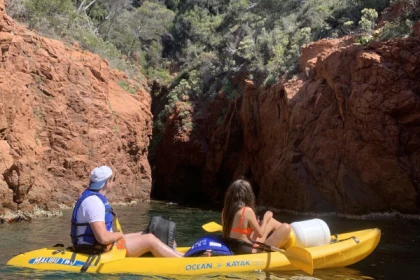 -50% : Location kayak ou paddle - Coucher de soleil - Boulouris - Expérience Côte d'Azur