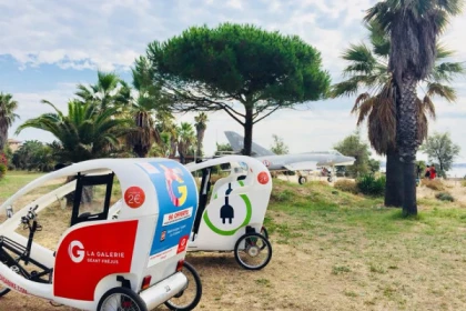 City tour en taxi-vélo - Bord de mer - Expérience Côte d'Azur