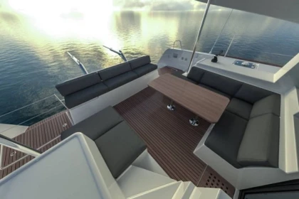 DINER AU COUCHER DE SOLEIL CATAMARAN PRIVATISE 10 Pers - Expérience Côte d'Azur
