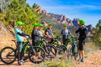 Excursion VTT électrique dans l'Estérel  -Agay-avec guide - Expérience Côte d'Azur