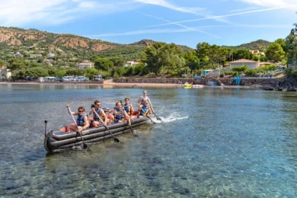 Location Pirogue Géante AGAY ECA - Expérience Côte d'Azur