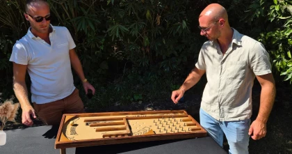 Bar à jeux en bois : une animation ludique pour votre évènement ! - Expérience Côte d'Azur