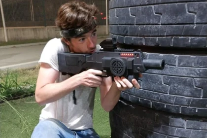 Parties de Lasergame - Luna park Fréjus - Expérience Côte d'Azur