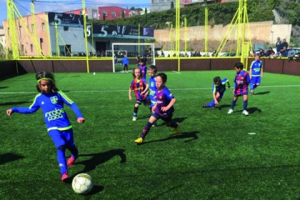 Stage de foot enfant - vacances scolaires - Expérience Côte d'Azur