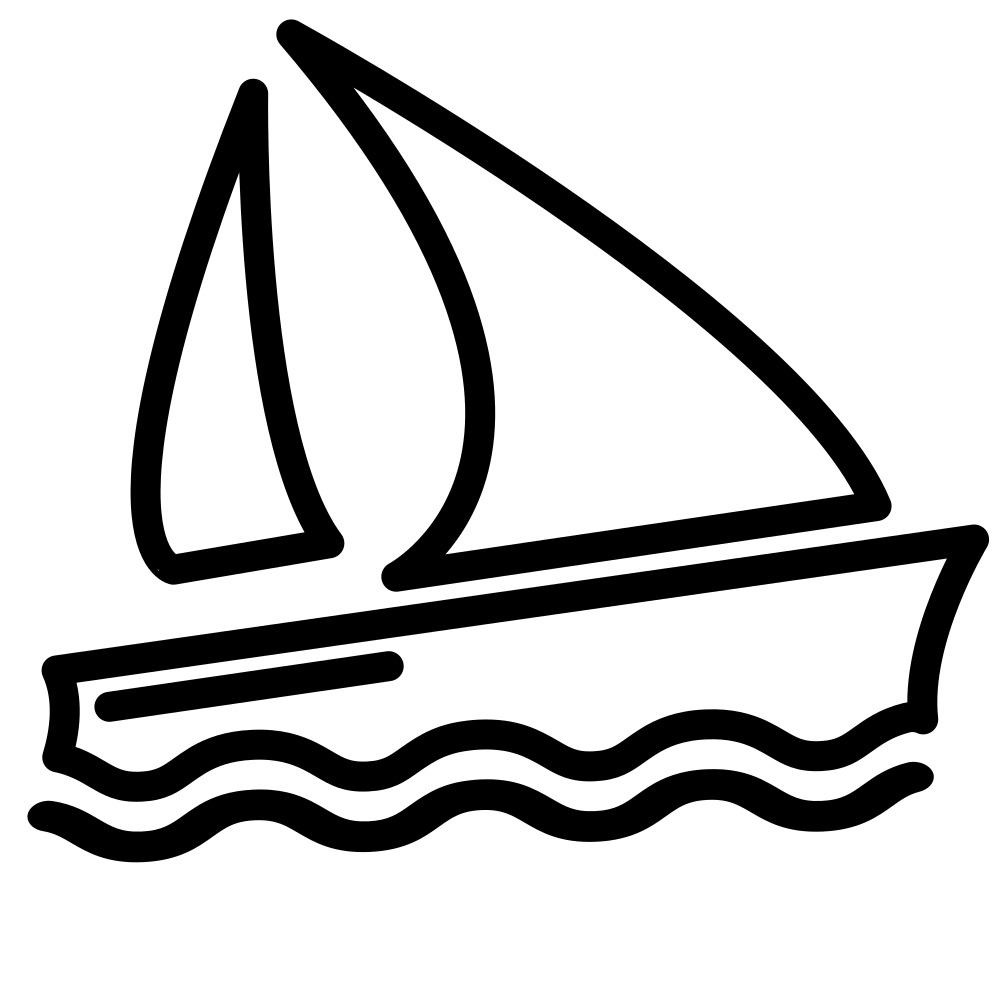 logo Sailing boat
