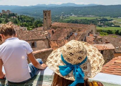 vue aérienne Callian