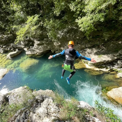 Canyoning gorges du loup