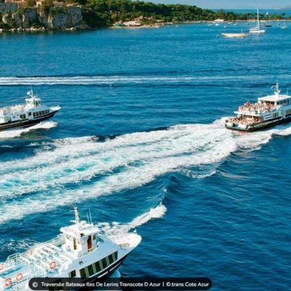Navette bateau Cannes aux Iles de Lérins