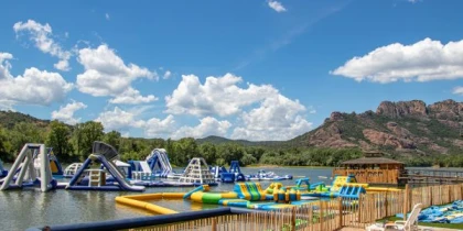 Parc aquatique au Lac Arena