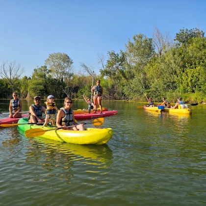 kayak en rivière Fréjus