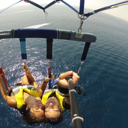 Parachute ascensionnel à Fréjus