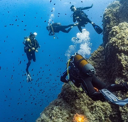 Plongée sous marine à Fréjus