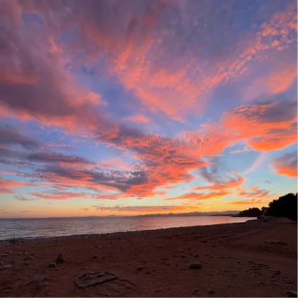 Sunset plage du débarquement