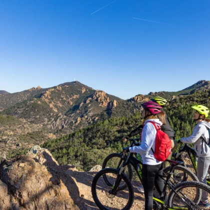 Vtt massif de l'Estérel