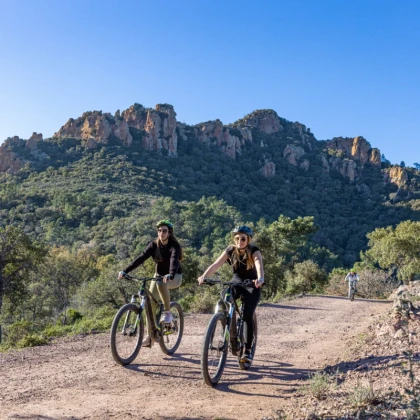 Vtt électrique massif de l'esterel