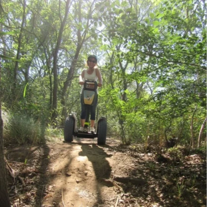 Segway balade tout terrain sur la plage var