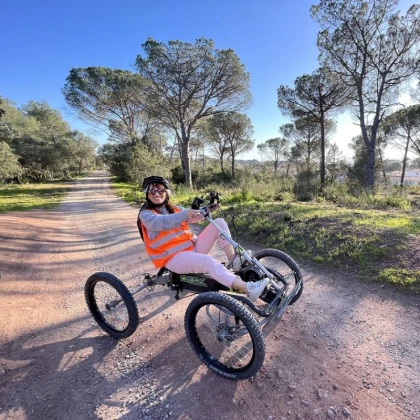 Activité printemps en famille vélo insolite