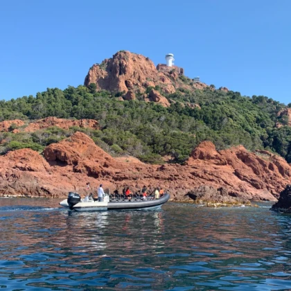 Balade en bateau vacances de printemps Côte d'Azur
