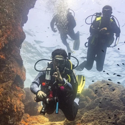 Stage de plongée enfant vacances Fréjus