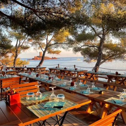 Restaurant vue mer journée du personnel comité d'entreprise