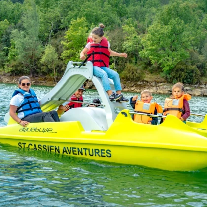 Journée du personnel avec famille au lac de Saint Cassien