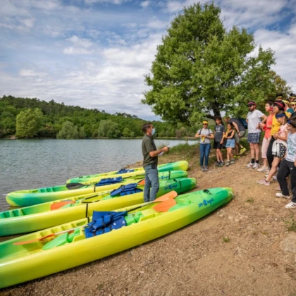 Jeux nautique journée du personnel lac de saint cassien