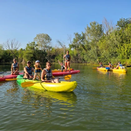 Location kayak Fréjus rivière de l'Argens