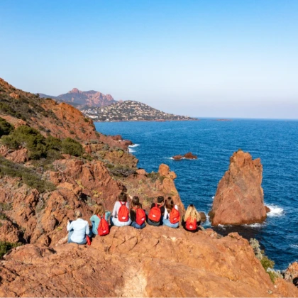 Cap Dramont Saint-Raphael - visiter l'ile d'or
