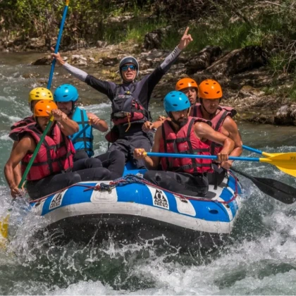 Rafting sud de la France dans les Gorges du Verdon