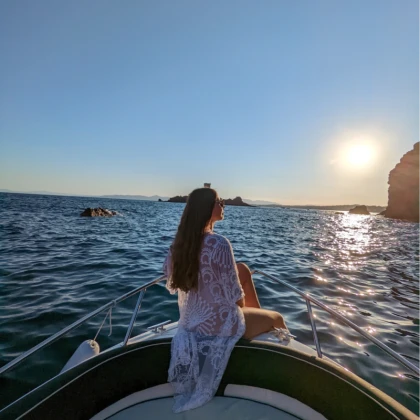Offrir à Noel une sortie en bateau au coucher de soleil