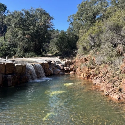 cascade massif de l'estérel