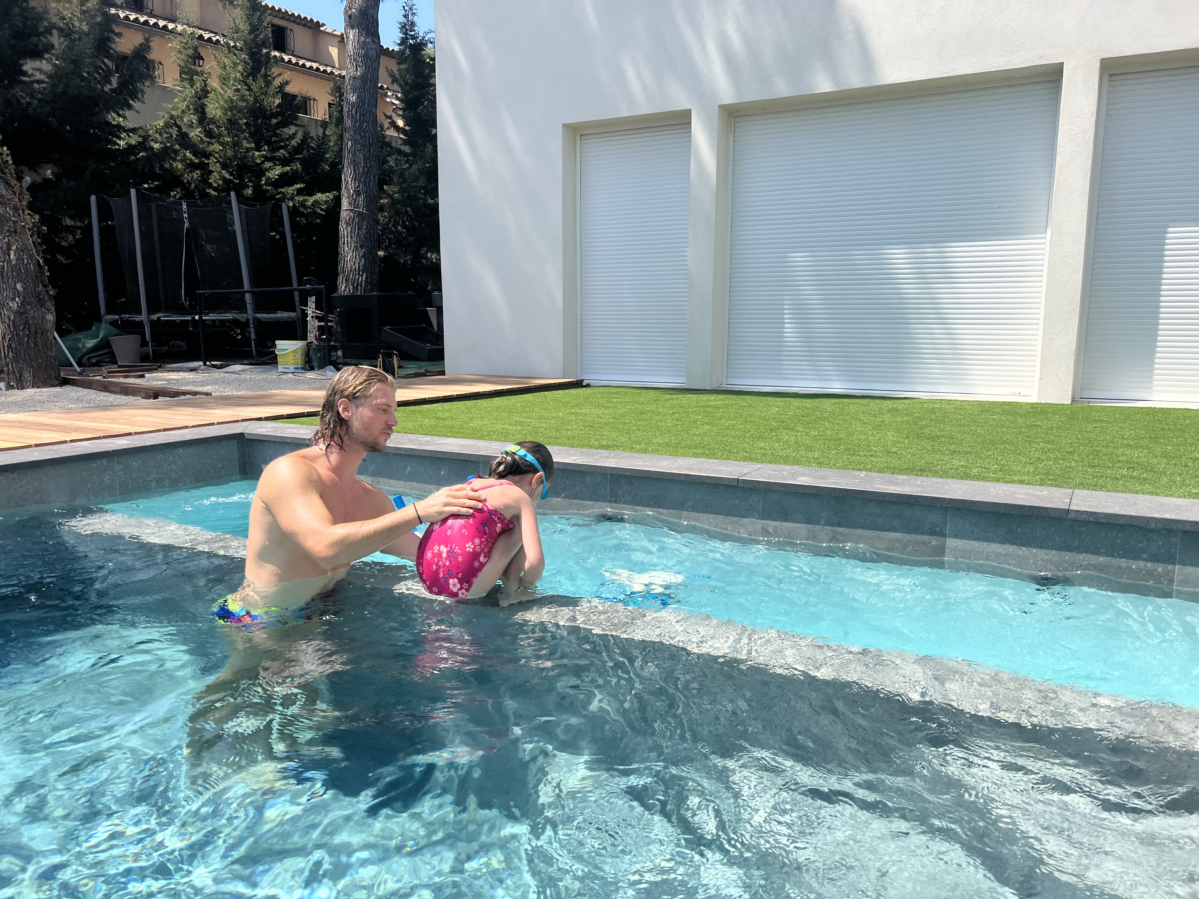 Leçon de natation - Expérience Côte d'Azur