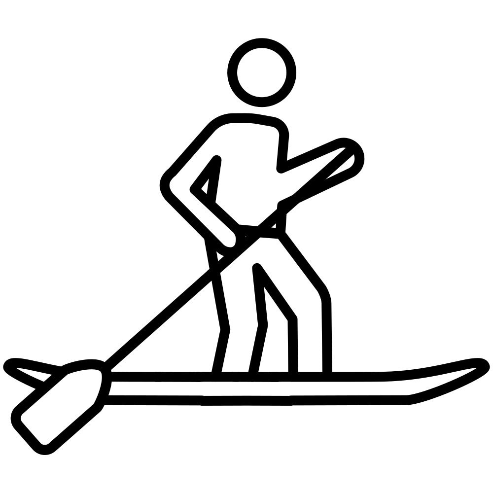 logo Paddle en lac