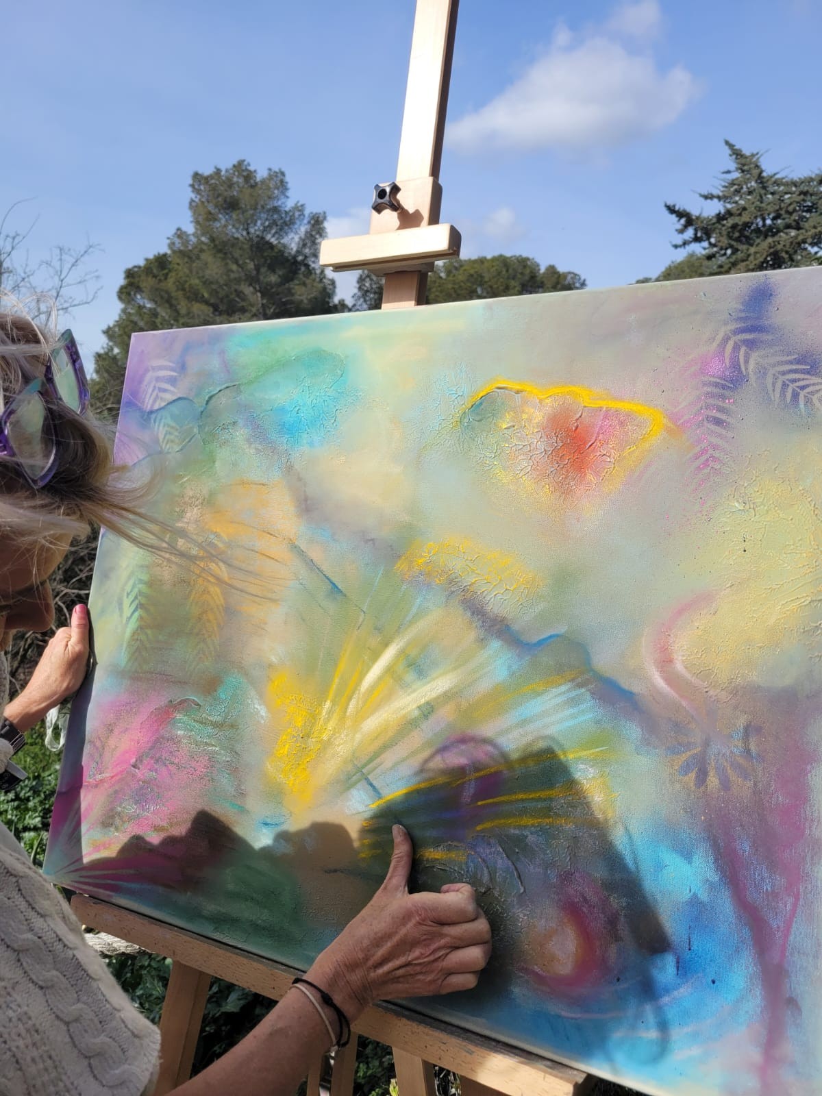 Animation : Live Painting participatif - Expérience Côte d'Azur