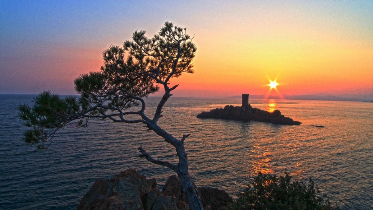 Croisière privatisée avec apéritif au coucher de soleil – Île d’Or & Lion de Mer - Expérience Côte d'Azur