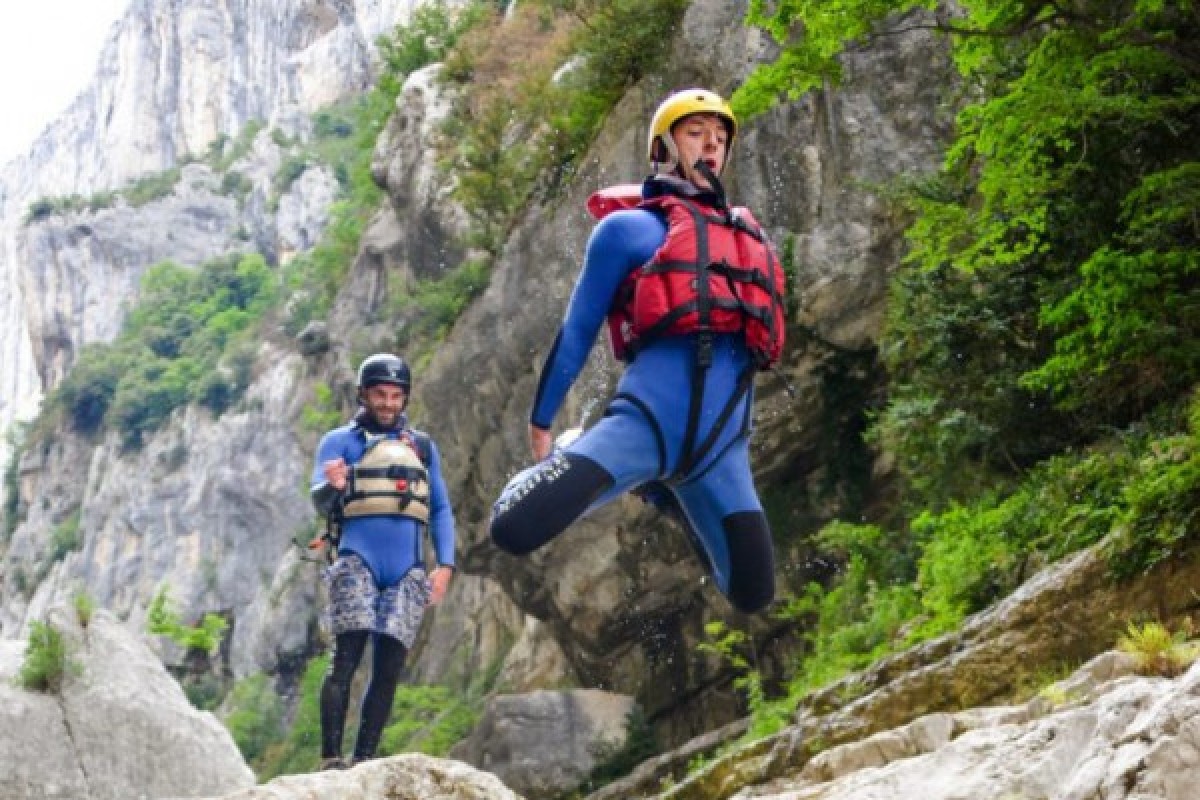 AQUA RANDO  découverte Gorges du VERDON - Expérience Côte d'Azur