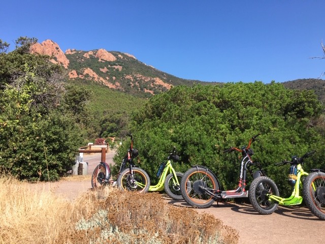 Balade en trottinette électrique tout terrain – près de Fréjus - Expérience Côte d'Azur
